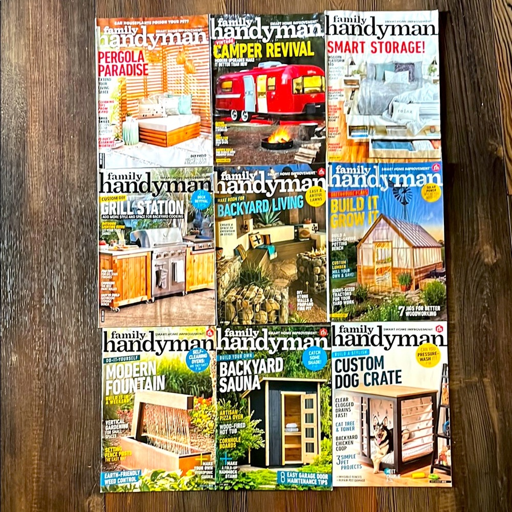 Family Handyman Magazine Bundle